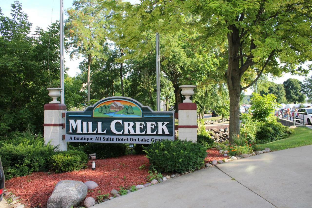 Mill Creek Hotel Lake Geneva Esterno foto